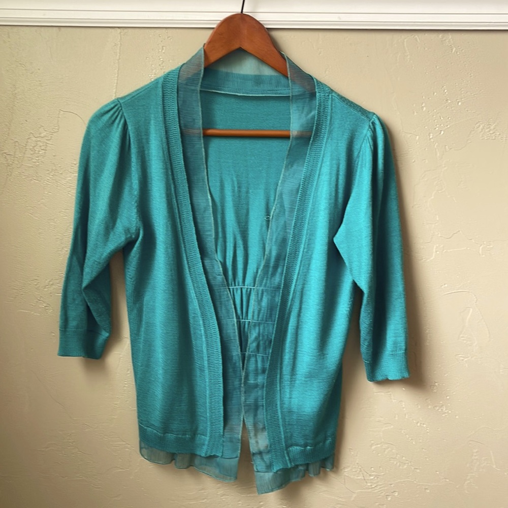 women top blue
